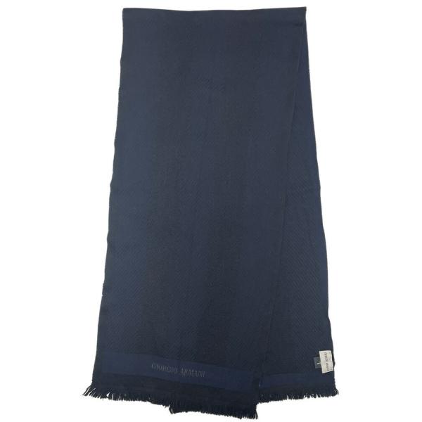 GIORGIO ARMANI アルマーニ マフラー ジョルジオアルマーニ ウール100