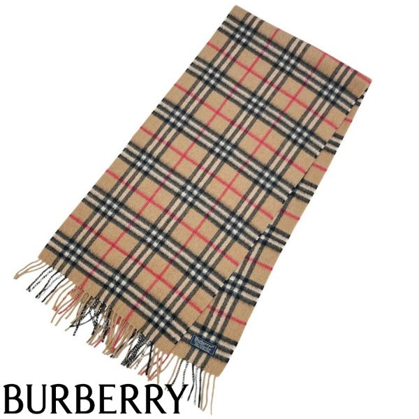 BURBERRY（バーバリー） マフラー バーバリーチェック フリンジ