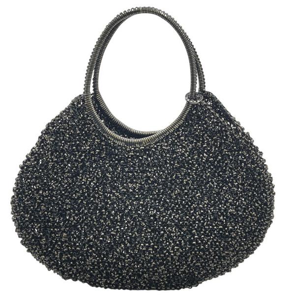 アンテプリマ ワイヤーバッグ ブラック ラウンド型 ハンドバッグ 上品 美品 ANTEPRIMA（アンテプリマ） ハンドバッグ ワイヤーバッグ ラウンド