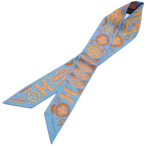 HERMES（エルメス） スカーフ シルク ツイリー リボンスカーフ KELLY