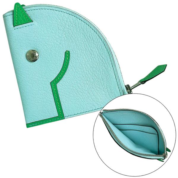 HERMES（エルメス） 極美品 コインケース パドック シェブル ミゾル