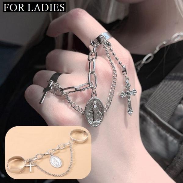 TEN. チェーンリング ジュエリーポーチ付き TEN. チェーンリング ジュエリーポーチ付き - メルカリ