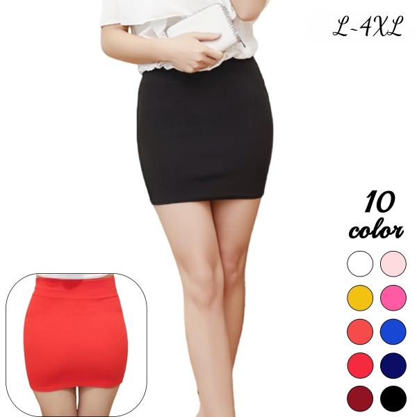 タイトスカート ミニ丈 レディース ボトムス 膝上 大きいサイズあり