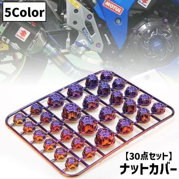 ナットカバー 30点セット ボルトキャップカバー ねじナット