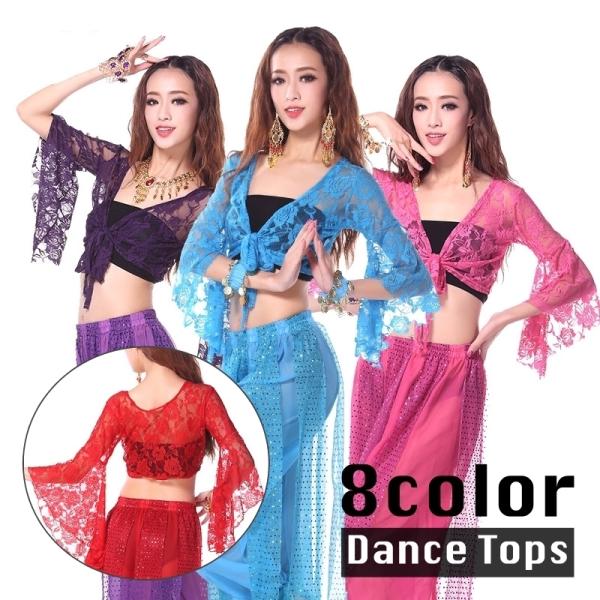 カラバリ豊富のレディース用ベリーダンス衣装です。ステージ衣装にもぴったり、練習用にも気分が上がります！※インナーは付属しておりません。【サイズについて】ワンサイズ（Mサイズ相当）【素材について】92%ポリエステル8%ポリウレタン【カラーにつ...