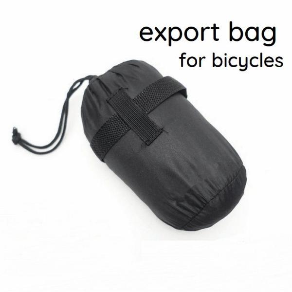 自転車用の輸行バッグです。折り畳み時には自転車に取り付けて持ち運びできる便利機能付きです♪【サイズについて】画像をご参照ください。【素材について】ナイロン【カラーについて】生産ロットにより柄の出方や色の濃淡が異なる場合がございます。お使いの...