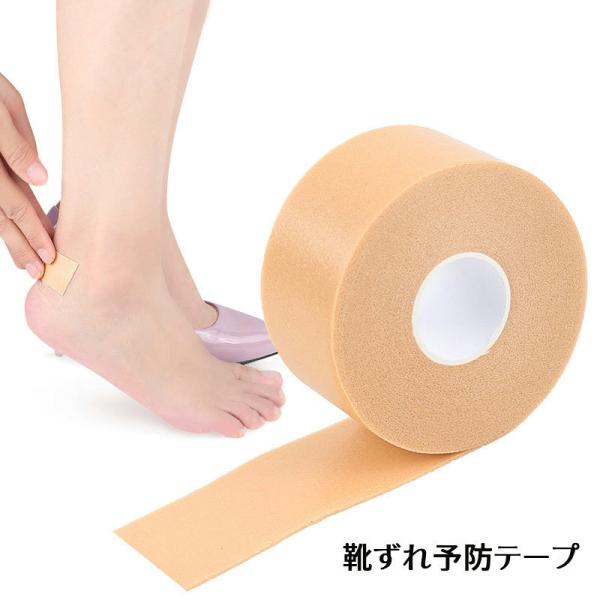 PEフォームの柔らか素材を使用した靴ずれ防止テープです。テープ式でお好みの長さで使用が可能♪かかとの靴擦れ予防や、足指などの保護に◎【サイズについて】画像をご参照ください。【素材について】PEフォーム【カラーについて】生産ロットにより柄の出...