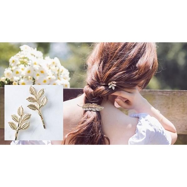 ヘアピン ヘアアクセサリー 髪留め 髪飾り まとめ髪 ヘアアレンジ リーフ 葉っぱ ゴールドカラー Gold シンプル ナチュラルガーリー 可愛い カ Zak Kawaemon 通販 Yahoo ショッピング
