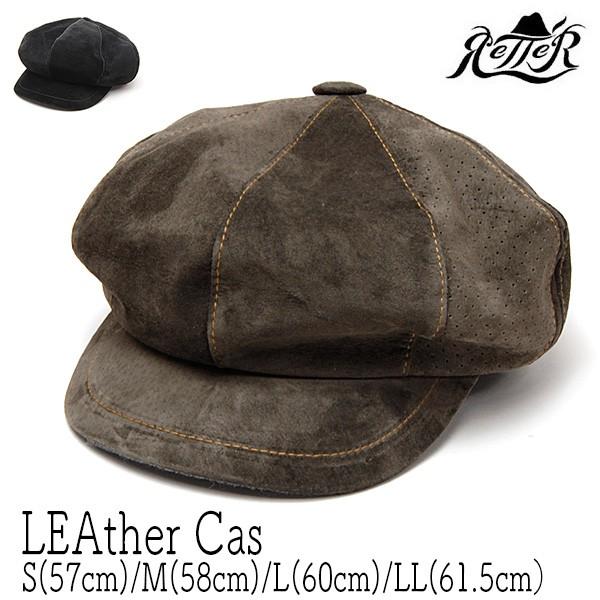 帽子 Retter レッター スエードキャスケット Leather Cas 大きいサイズの帽子アリ 小さいサイズの帽子 Kaw Re 川淵帽子店 Yahooショッピング店 通販 Yahoo ショッピング