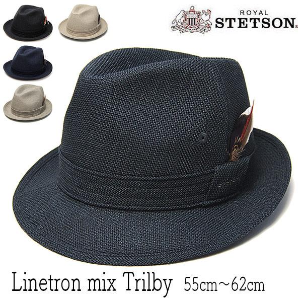 STETSON ステットソン リネトロンミックス中折れ帽 SE073 ハット 大きいサイズ 小さいサイズ 26SS