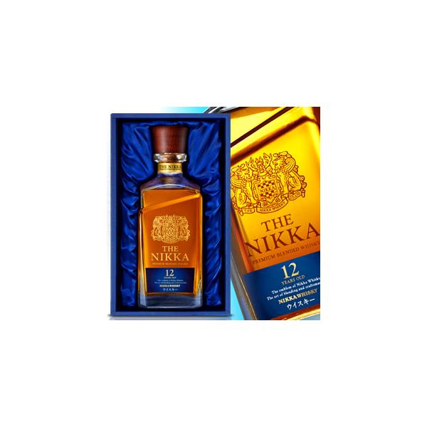 ザ・ニッカ 12年 700ml 43度 ギフト箱入 正規 ※おひとり様1ヶ月に1本