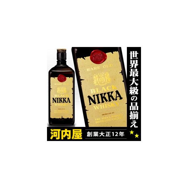 初号 ブラックニッカ ウイスキー 復刻版 720ml 43度 箱なし (Black
