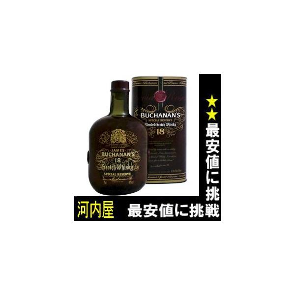 ブキャナンズ18年 箱付き【希少】 ブキャナンズ 18年 750ml 40度 箱付 プラキャップ : お酒の大型