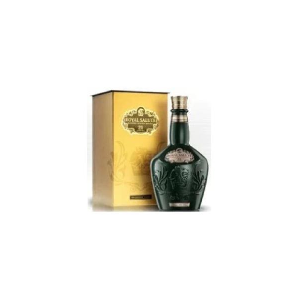 ロイヤルサルート 21年 700ml 40度 緑 グリーン 金箱付【旧ボトルお