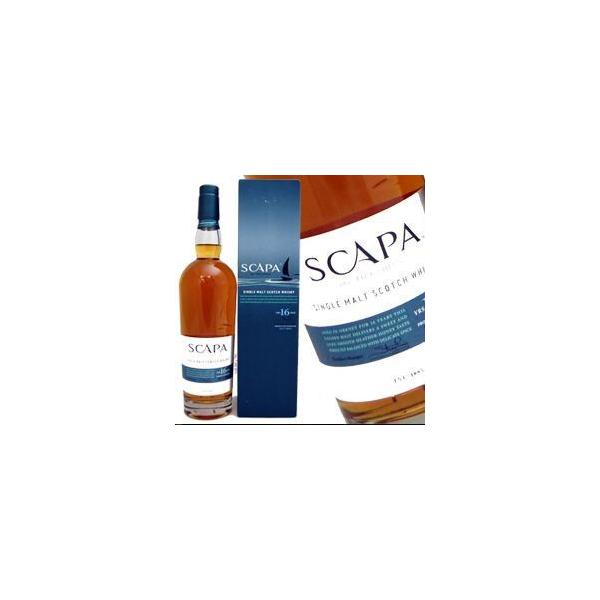 終売品 SCAPA スキャパ16年 シングルモルトスコッチウイスキー 750ml スキャパ16年 40％ / OB(並行・終売品) - シングルモルト通販