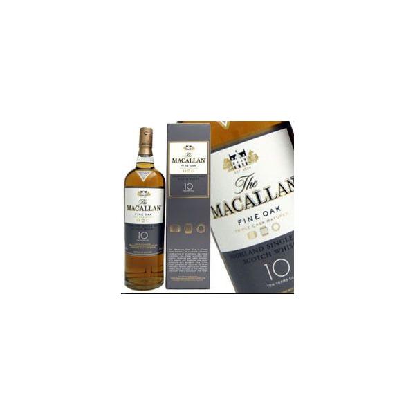 マッカラン 10年 ファインオーク 700ml 40度 正規輸入品 箱付 ※お