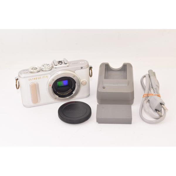 ☆美品☆ OLYMPUS オリンパス PEN E-PL8 ホワイト ボディ ショット数 
