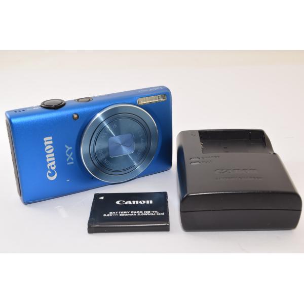 ☆美品☆ Canon キャノン IXY 90F ブルー コンパクトデジタル