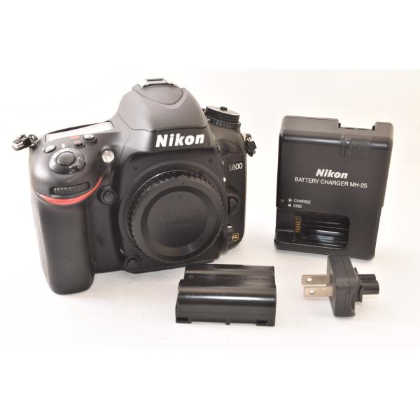 ☆美品☆ Nikon ニコン D600 ボディ デジタル一眼レフカメラ