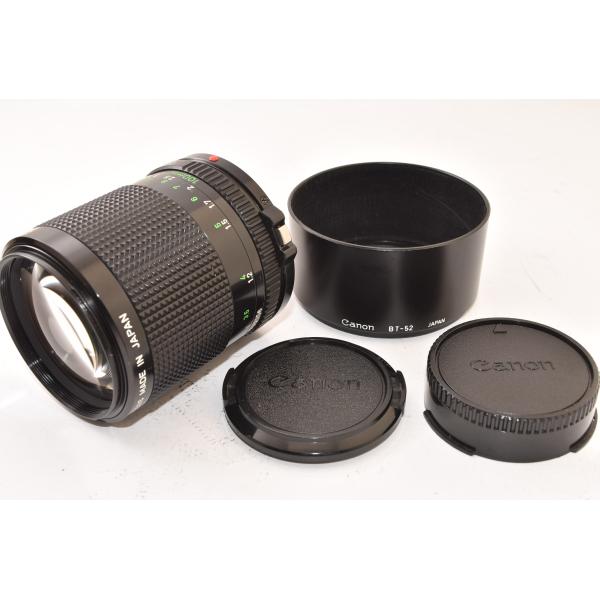 Canon キヤノン NEW FD 100mm F2 MF レンズ フード付 ☆美品☆ Canon キャノン New FD 100mm F2 2512116 : KawachiCamera