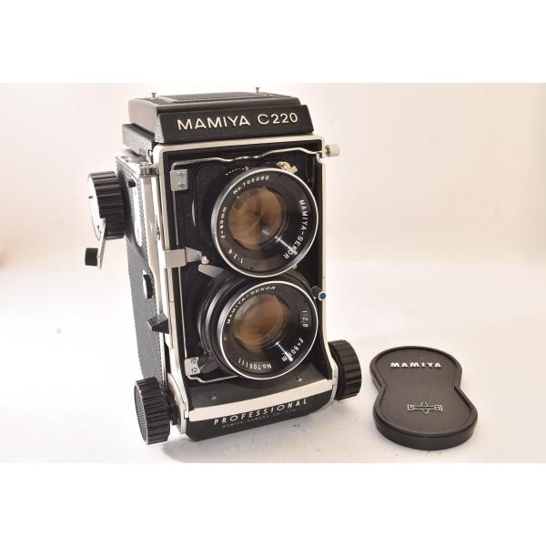 ☆極上品☆ MAMIYA マミヤ C220 + 80mm F2.8 二眼レフカメラ 2606098