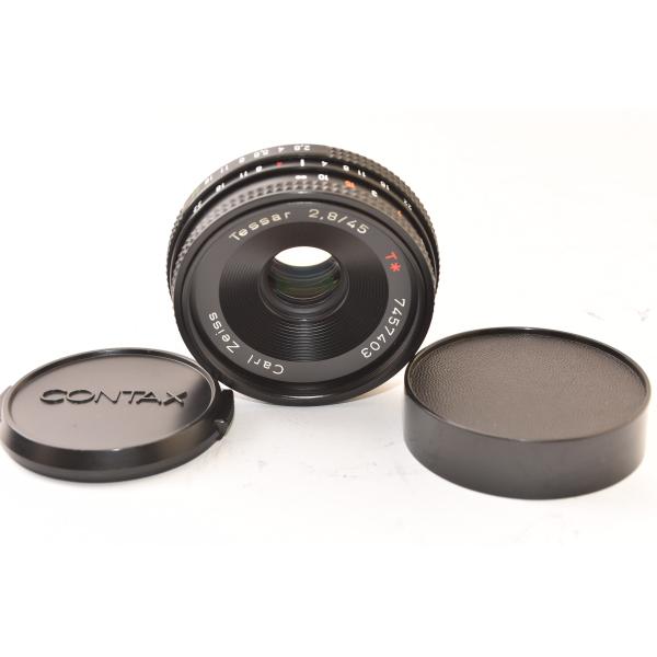 ★美品★ CONTAX コンタックス Carl Zeiss Tessar T* 45mm F2.8 MMJ 2609004