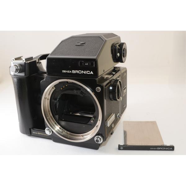 ★美品★ ZENZA BRONICA ゼンザブロニカ ETR ボディ AEファインダー+スピードグリップ 2609080