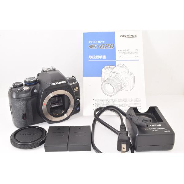 ★訳あり品★ OLYMPUS オリンパス E-620 ボディ 予備バッテリー付 ショット数13107回 J2312019