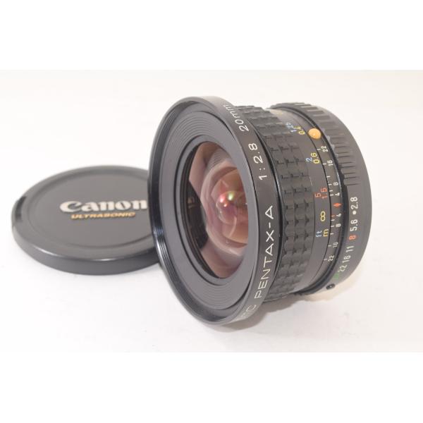 【動確/並品】PENTAX SMC PENTAX-A 20mm f2.8 Pentax smc PENTAX-A 20mm F2.8 Ultra Wide Angle Prime Lens