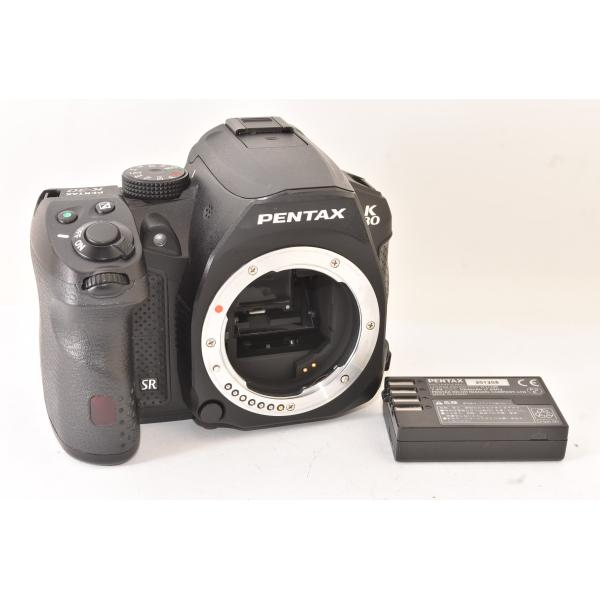 【ショット数1,789回・超美品】 PENTAX ペンタックス K-30 ボディ ☆訳あり品☆ PENTAX ペンタックス K-30 ボディ ブラック