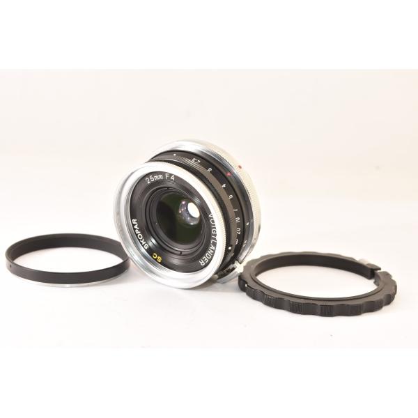 新品同様【フォクトレンダー SC-SKOPER 25mm F4】Sマウント用 中古】Voigtlander フォクトレンダー SC SKOPAR 25mm f/4 ニコン