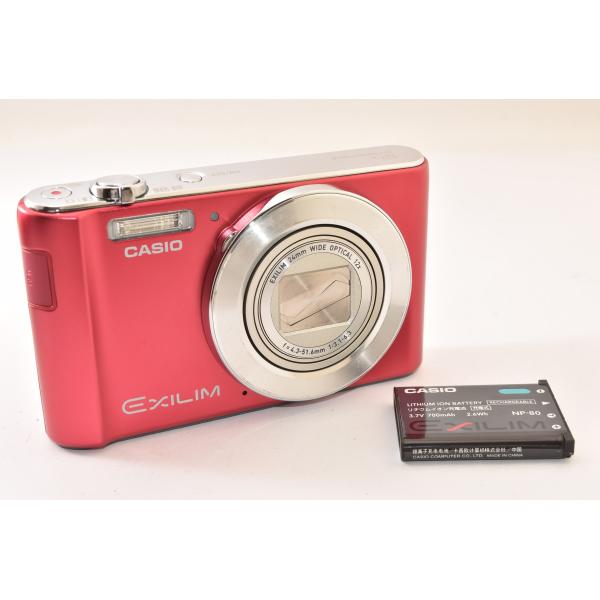 CASIO EXILIM EX-ZS240 カシオ デジカメ コンデジ レッド CASIO カシオ EXILIM EX-ZS240 RD レッド コンパクトデジタルカメラ