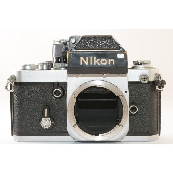 ★ジャンク品★ Nikon ニコン F2 フォトミック Photomic ボディ シルバー フィルム一眼レフカメラ 電池蓋なし 巻き上げ不良 J2610004