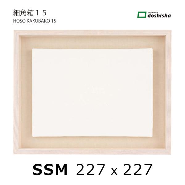 同志舎 油彩額 細角箱15 乳白 SSM : カワチ画材ヤフー店 - 通販