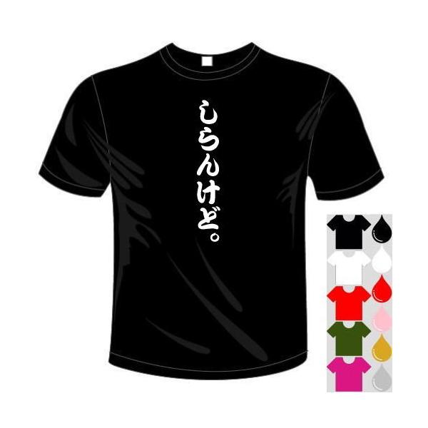 おもしろTシャツ (5×6色) 面白メッセージ おもしろ関西弁 しらんけど。Tシャツ ユニークなメッセージてぃしゃつ 送料無料 河内國製作所