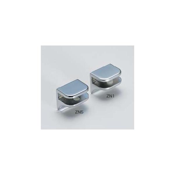 スガツネ　ガラス棚受レートサポート　2885ZN5材質：亜鉛合金適応ガラス厚 ６〜１０ミリ（クローム鍍金）