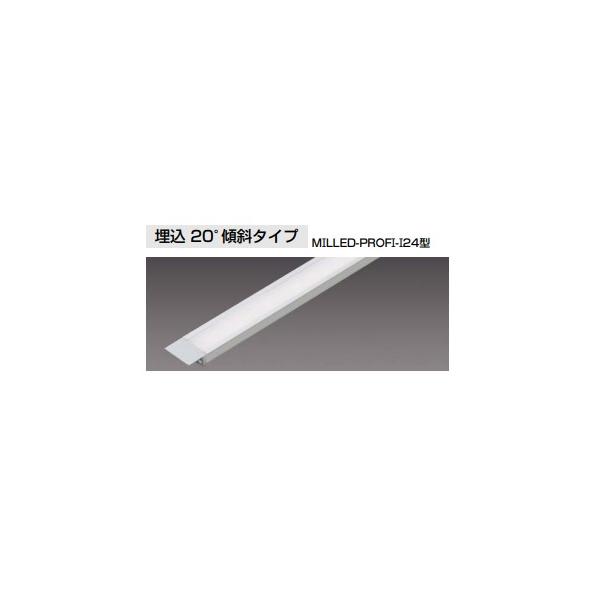 アルミプロファイル　MILLED-PROFI-I24-BL-500　ブラック