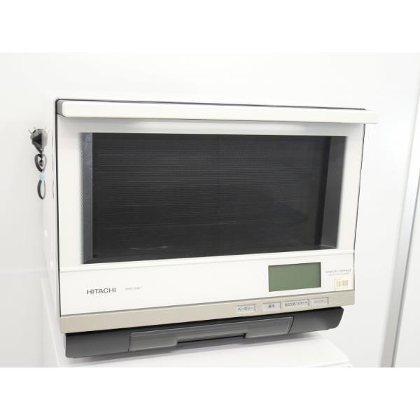 2016年製 日立オーブンレンジ 日立製/2016年式/出力1000W/オーブンレンジ/MRO-SBK1(W) : 学生