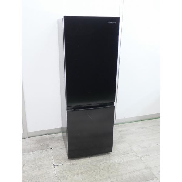 NO 808 ★福岡市内配送設置無料★2022年式 　ハイセンス 冷蔵庫 幅49cm 175L ブラック HR-D1701B 2ドア 右開き 大容量冷蔵室122L スリム Hisense ハイセンス HR-D1701B 175Lスリム冷蔵庫 ブラック