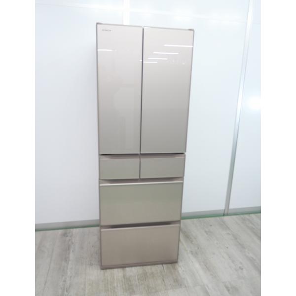 ■美品■日立■ノンフロン冷凍冷蔵庫■475L■フレンチ6ドア■R-HW48N■ kawaeco_7080719