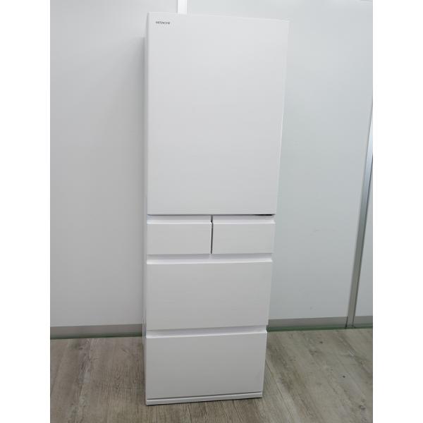 未使用 日立ノンフロン冷凍冷蔵庫 R-HWS47S 470L 23年製 右開き 未使用品】日立製5ドア/470L/ノンフロン冷蔵冷凍庫/R-HWS47S(W) : 学生
