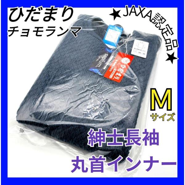 ひだまり チョモランマ 箱なし 紳士用 長袖丸首インナー ズボン下
