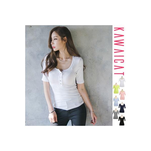 トップス レディース カットソー 半袖 Tシャツ ヘンリーネック 5分袖 メール便可 人気アイテム再入荷 Ts Buyee Buyee 提供一站式最全面最專業現地yahoo Japan拍賣代bid代拍代購服務 Bot Online