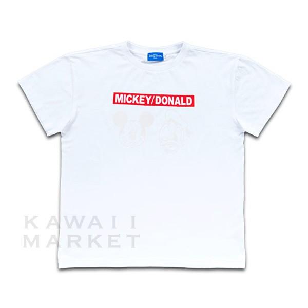 ミッキー ドナルド ボックスロゴ Tシャツ S M L Ll メンズ レディース フラッシュプリント ディズニーランド ディズニーシー お土産 Km18 R73 Kawaii Market 通販 Yahoo ショッピング