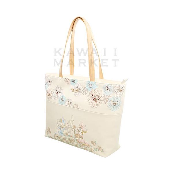 お気に入り 東京ディズニーリゾート限定 グッズ お土産 限定 ディズニーランド キャラクター パステル カバン 柄 クリザンテーム デイジーダック ミニーマウス Joe Paul トートバッグ バッグ Kryptominds Com