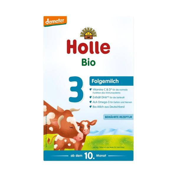 ホレ　粉ミルク　Step3 Holle ホレ オーガニック 粉ミルク Step 3 600g 10ヶ月