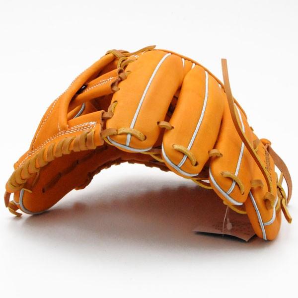 ★【美品】スラッガー　内野手　軟式　オレンジ　23MS ☆【美品】スラッガー 内野手 軟式 KSN-23MS オレンジタン