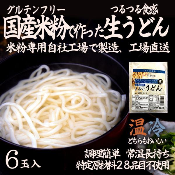 うどん 麺 まるでうどん グルテンフリー 生麺 九州産米粉 国産 小麦粉不使用 常温保存 麺のみ 8人前 1g 8食 Buyee 日本代购平台 产品购物网站大全 Buyee一站式代购 Bot Online