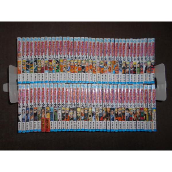 NARUTO 全72巻セット＋外伝一冊＋THE LAST　ブックスリーブ付き ナルト 全巻 セット 全72巻 naruto 710クイズブック 外伝 岸本 斉史