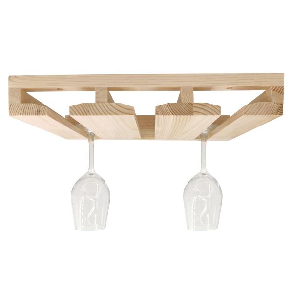 ?【高品質のワイングラスホルダー】????????????【取り付けが簡単】このワイングラスラックを取り付ける場合は、ドライバーを使用して、付属のネジをキャビネットの木材にねじ込むだけで済みます。キャビネットの下に穴を開ける必要がなく、数分...